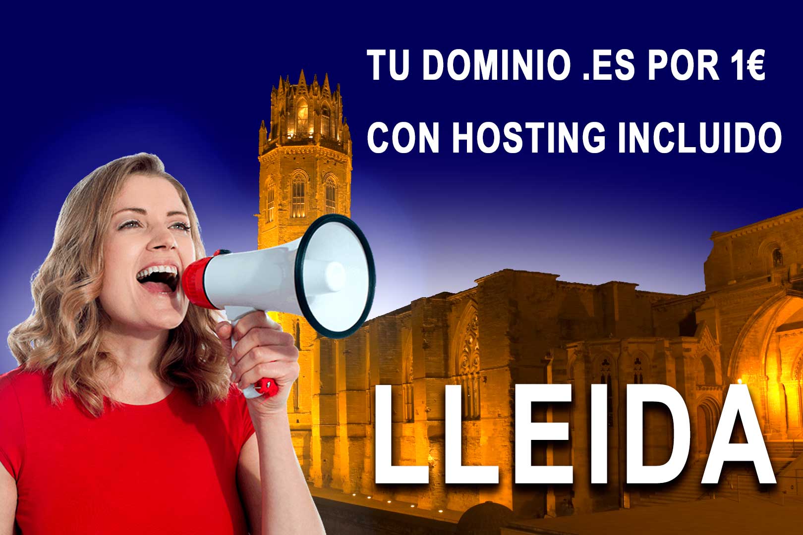 Tu dominio por 1 Euro en Lleida con Anuncisclas diseño web Lleida