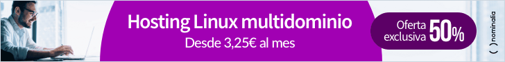 Planes de Hosting Linux Starter, Advanced y Expert