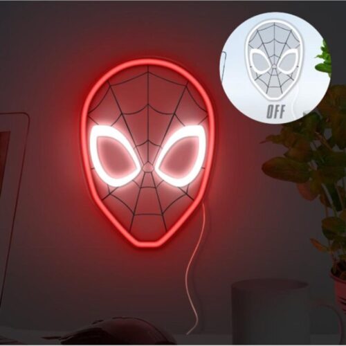 Lámpara pared paladone spiderman luz led Lámpara pared paladone spiderman luz led