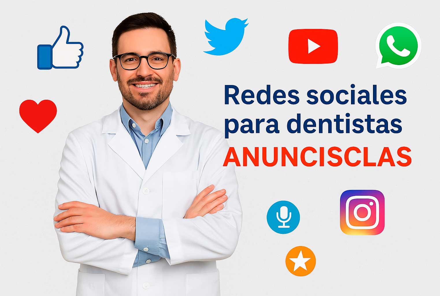 Redes sociales para dentistas